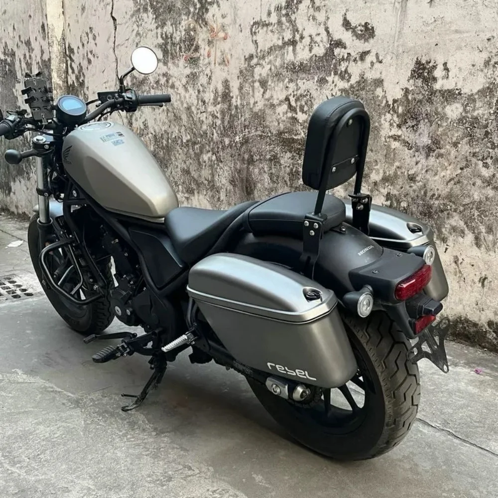 Vintage Hard Side Cases Luggage Box Fit For honda REBEL 300 REBEL 500 CMX300 CMX500