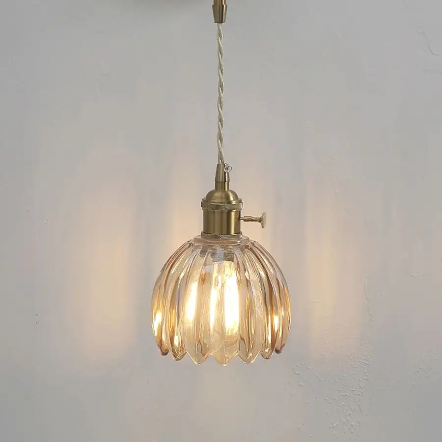 

Настенный светильник с выключателем, стеклянный плафон в форме тюльпана, декоративный светильник для гостиной, спальни, прикроватный светильник