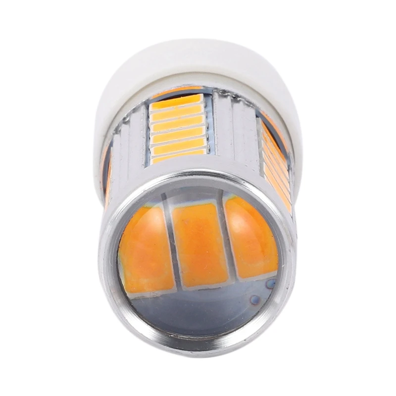 7443, T20 LED Bulbs Amber Yellow 900 Lumens Super Bright Turn Signals Light Brake Stop Parking Light (Pack Of 20)