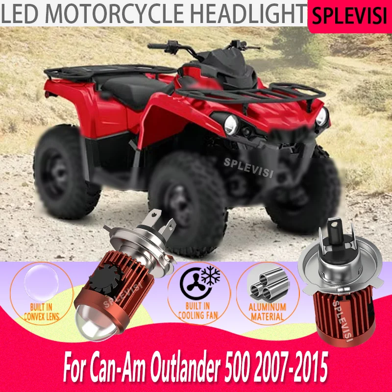 

Your Night Riding Companion: Reliable LED Motorbike ATV Bulb with For Can-Am Outlander 500 2007 2008 2009 2010 2011 2012 2015
