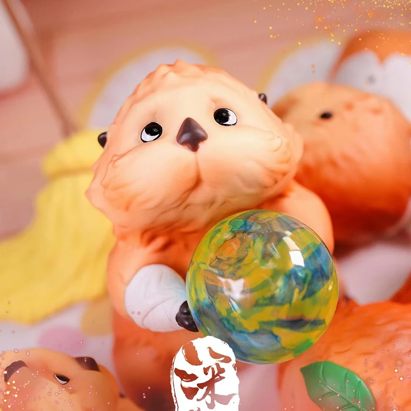 Deep Sea Otter Blind Box Mystery Box 1Pc/6PCS Cute Desktop Decoration Children's Gift Car Decoration