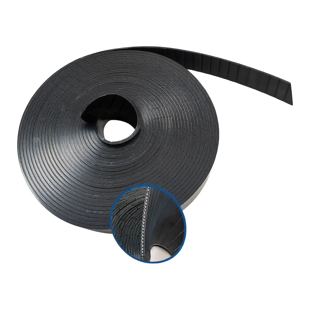 PU Flat Drive Belt For Fitness Equipment 3mm Thick Steel Cord Core 1 Meter Portable Fitness Equipment Accessories