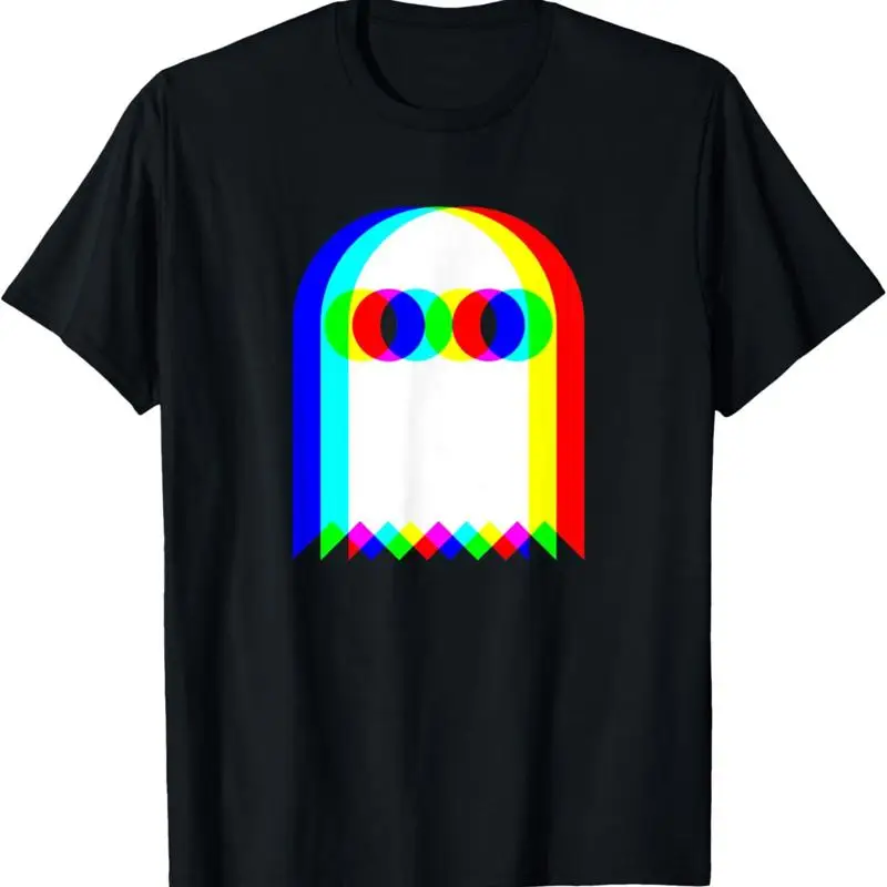 Ghost Trippy Vaporwave Halloween Techno Rave EDM Music Party T-Shirt