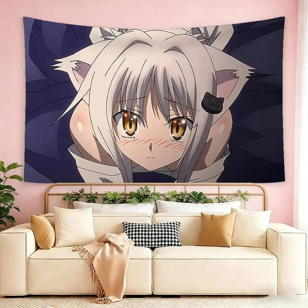 T-Toujou Koneko High School DxD   Flags Suitable For Party Club Outdoor Interior Wall Decoration Banner Fans Gift