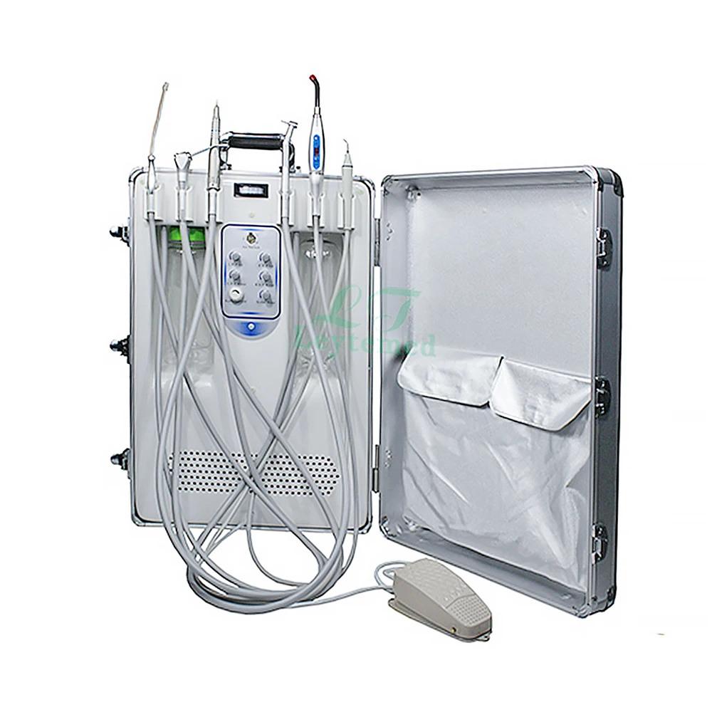 

LTDC09 Modern Medical Dental Equipment Mobile Dental Chair Portable Dental Unit Manufacturer With Air Compressor