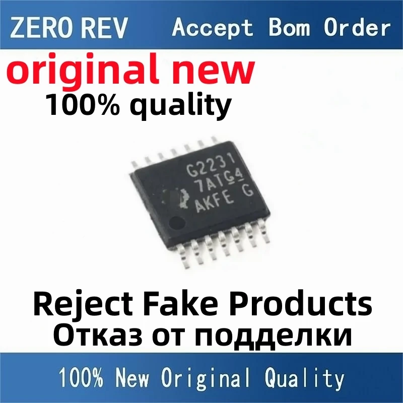 

5Pcs 100% New MSP430G2231IPW14R G2231 MSP430G2211IPW14R G2211 TSSOP14 original chips ic