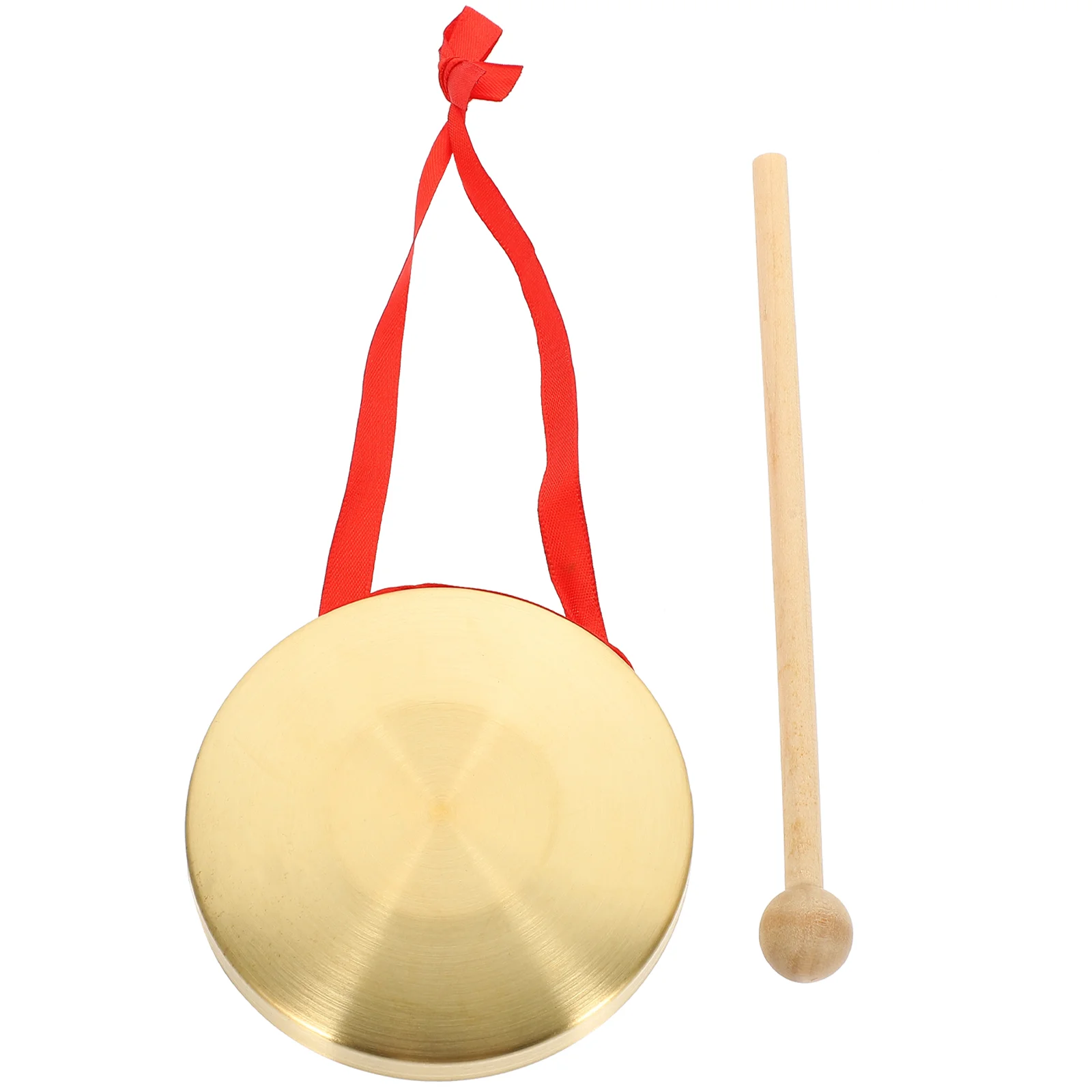 Gong Gongs Mallet Instrument Feng Shui Decor Home Bell Bonsai Mini Toys Cars Opera Chinese Child