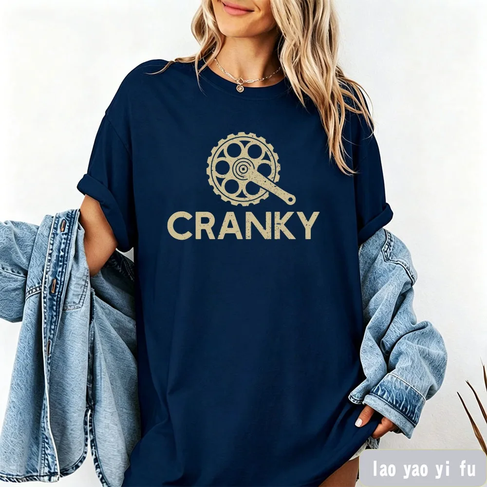 

Cycling T-shirt for Men and Women Cranky Shirt for Cyclist & Bike or Bicycle Riding Women Outdoor Sports Summer Breathable Tops