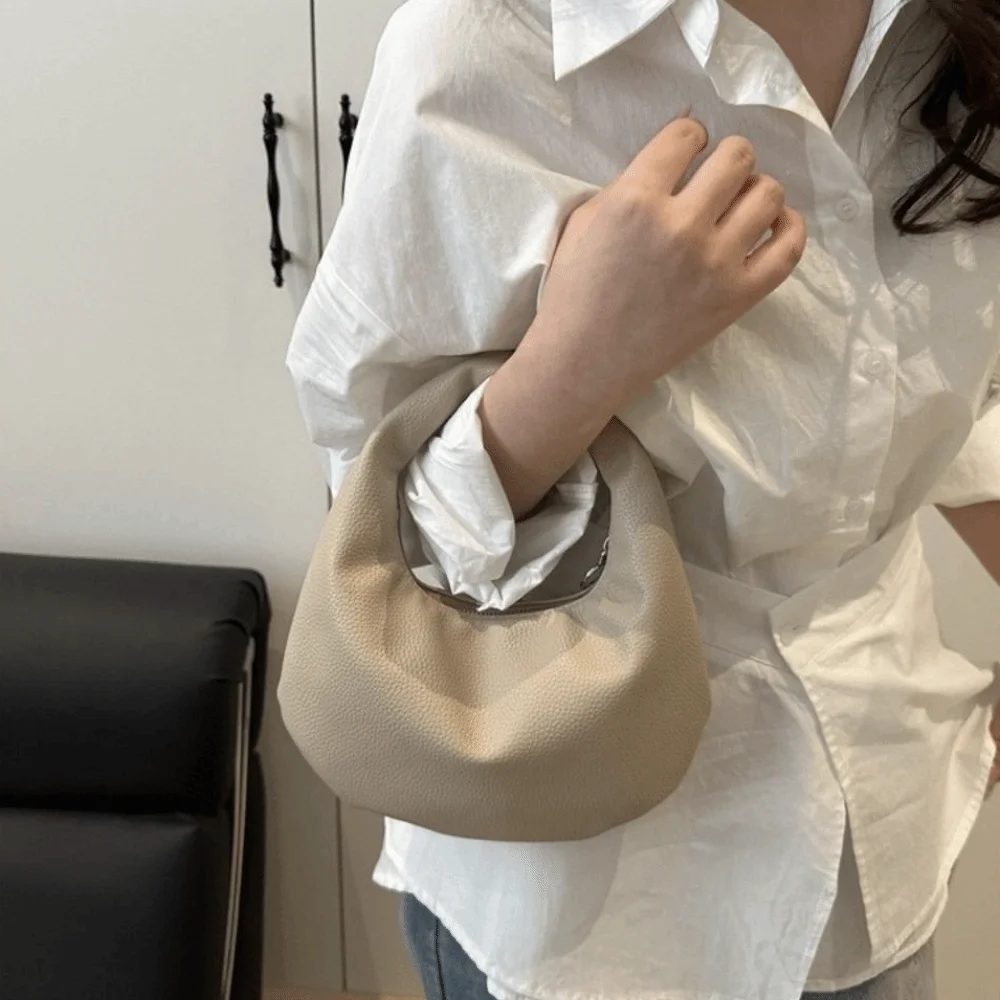 Koreanische Einfarbig Kupplung Taschen Pu Leder Frauen Tote Tasche Kleine Pendeln Handtaschen Party