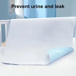 Washable Underpad for Bed Heavy Absorbency Reusable Incontinence Pads for Kids Adult Elderly And Pets Waterproof Protective Pad