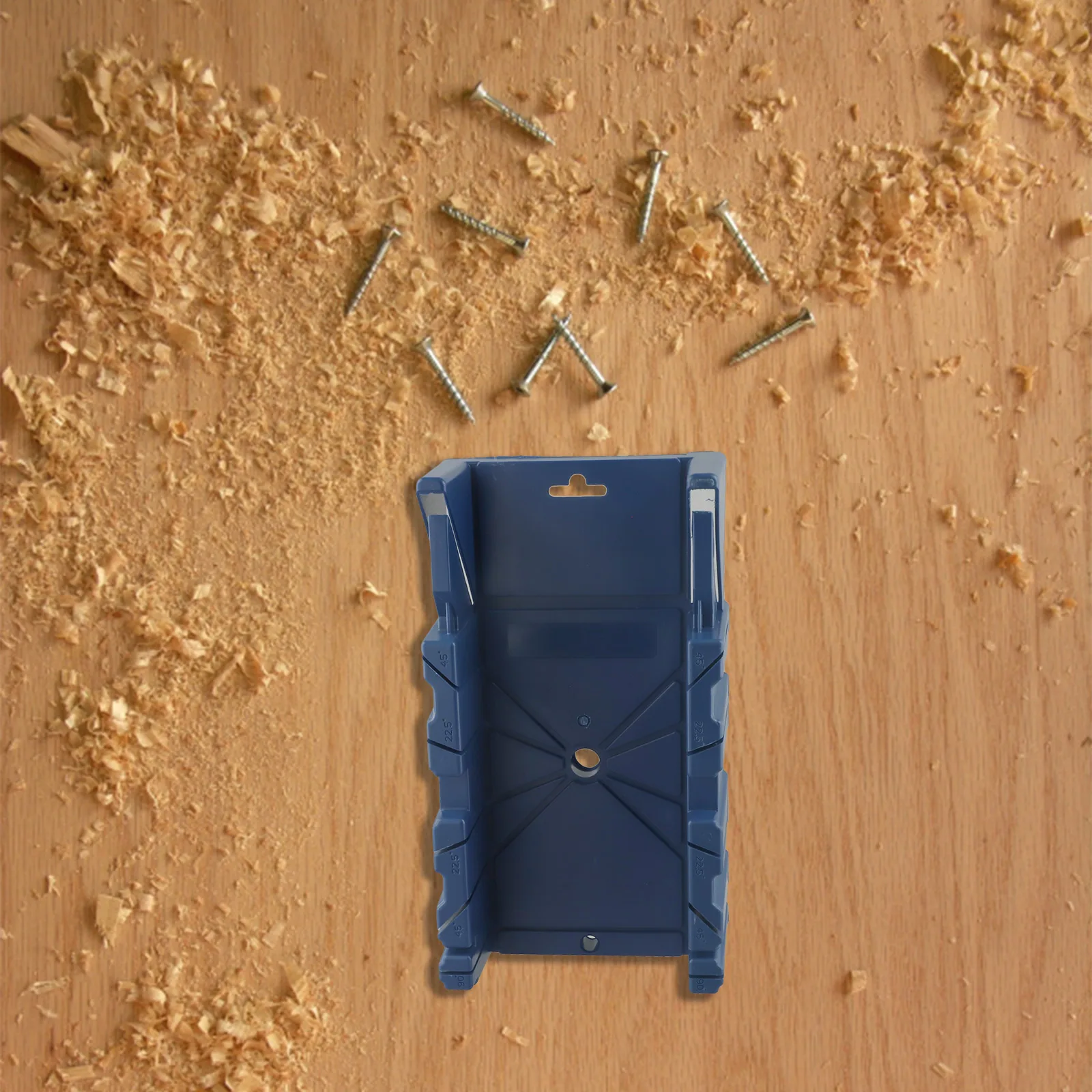 Wood Cutting for Tool Woodworking Mitre Box Desktop Woodworking DIY Photo Frames Inclined Cutting Angle Slotted Design