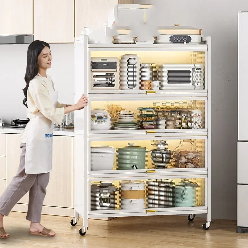 Glass Kitchen Cabinet for Living Room for Kitchen Easy Installation Easy to Use Easy to Clean High Quality Long Lasting