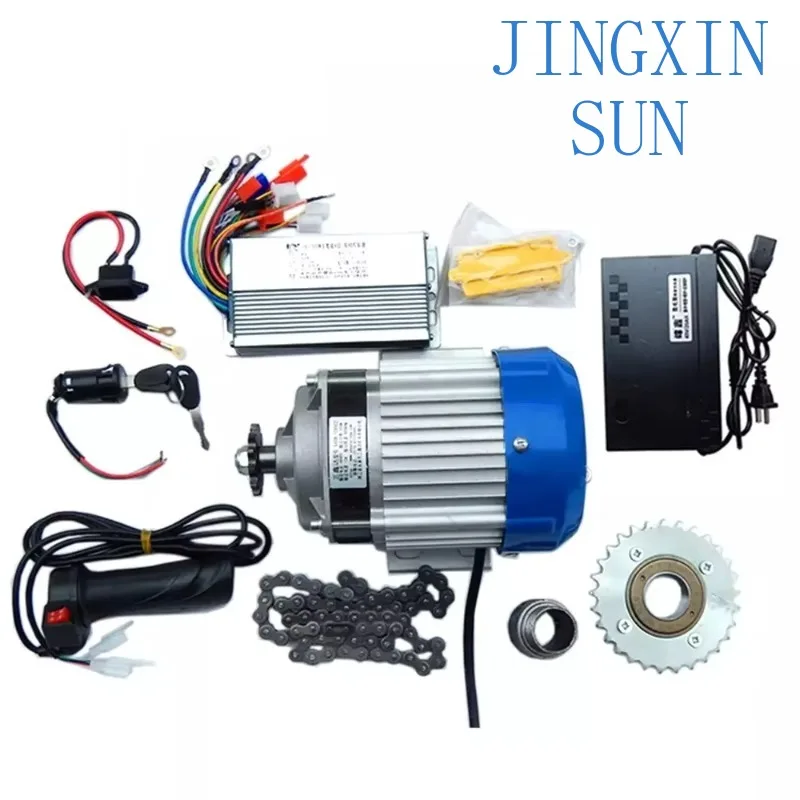 Kit de motor medio de engranaje de triciclo, accesorios para triciclo, 48V, 750W