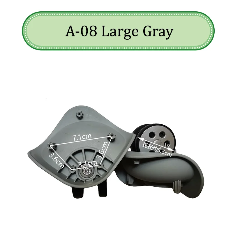 Suitable For Hongli A-08 Universal Wheel Trolley Case Wheel Replacement Luggage Pulley Sliding Casters wear-resistant Repair