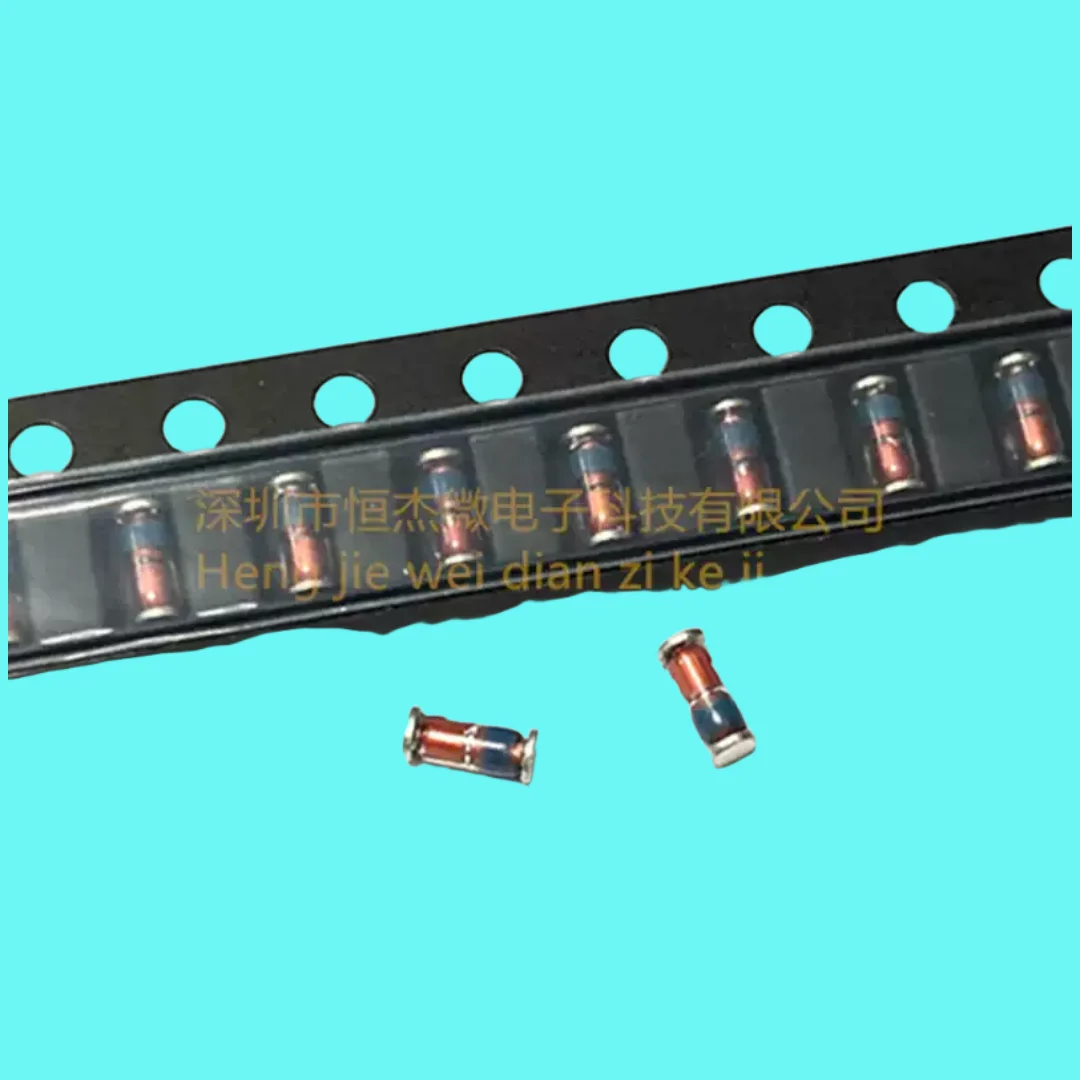 20PCS/ZM4734A 5.6V 1N4734 1W SMD Diode 5V6 Zener Glass Tube Cylindrical LL-41