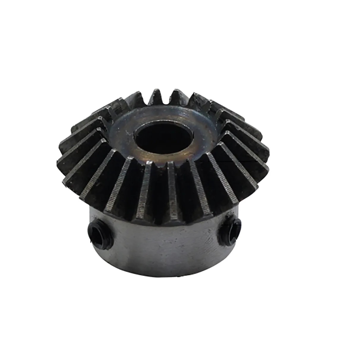 1Pc 1/1.25/1.5/2 Module 12-25 Tooth Bevel Gear No Keyway 1:1 90 Degrees 45# Steel Mechanical Power Transmission Gear Bore 5-20mm