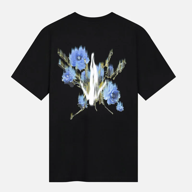 2025 الآخرة تومورولاند الرجال النساء تي شيرت قميص مطبوع الملابس مصمم المحملة القطن المتضخم تي شيرت الصيف بلايز #1