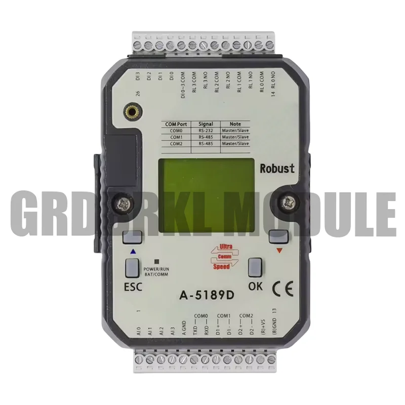 

LCD Screen PLC Relay Output Modbus PLC Controller A-5189D