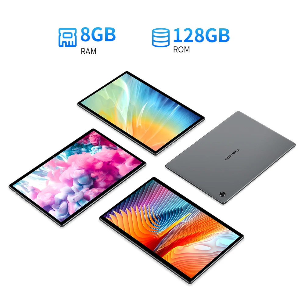 Teclast M40 Pro 10.1 Inch Android 12 Tablet 8GB RAM 128GB ROM 1920x1200 FHD T616 8 Cores GPS Type-C Metal Body 4G LTE Dual SIM