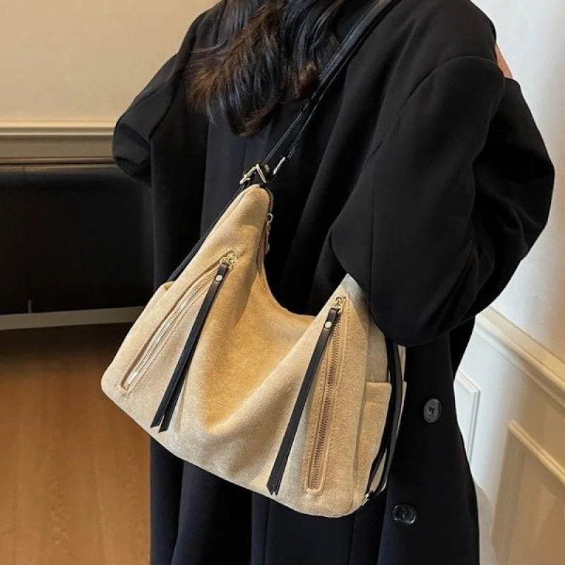 

Популярная классическая кожаная женская большая сумка высокого класса, элитная брендовая элегантная модная элегантная винтажная повседневная сумка с деталями ​