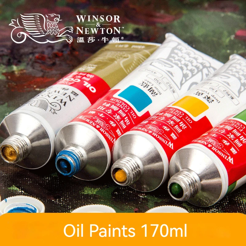 170ml Large Tubes Oil Paint Non-Toxic Excellent Tinting Strength Mixable for Canvas Painting Artists Beginners DIY Art Supplies