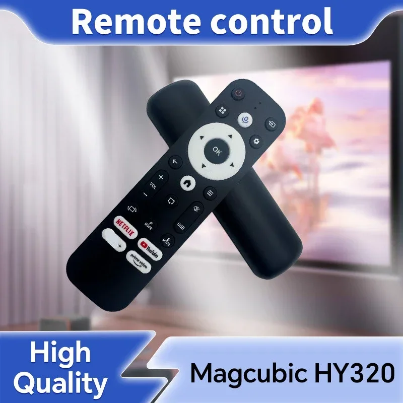 Voice Remote Control Compatible With Gaimoo Projector GM600/ Magcubic HY320 / Salange HY320AA Spare Parts