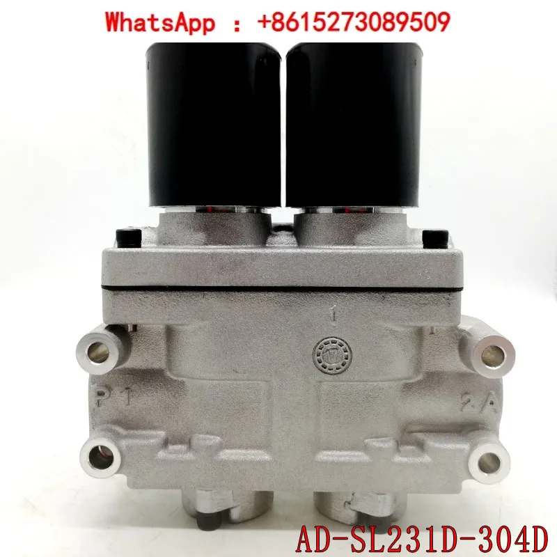 Double solenoid valve AD-SL231D-304D/406D/508D safety pneumatic solenoid valve for punching machine.