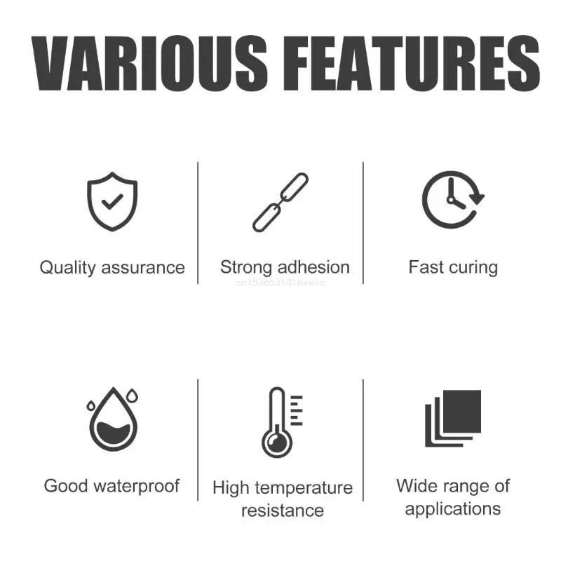 Dropship 3Pack Jue Fish Colas Soldagem Colas Oleosas Resistência Colas Universais Poderosas