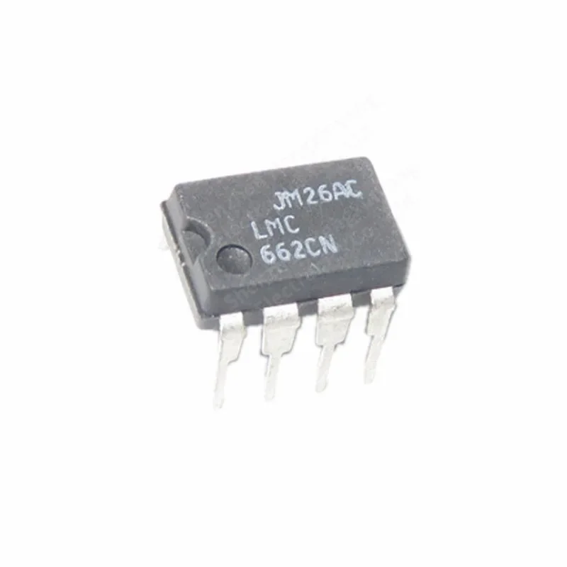 10PCS in-line LMC662CN package DIP-8 precision op amp silk screen LMC662CN