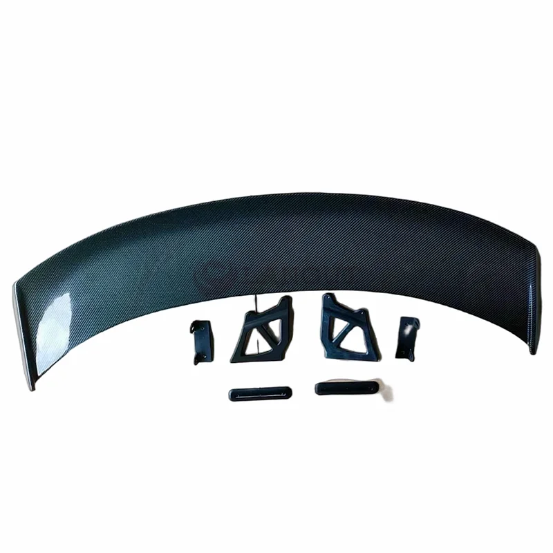 

Exterior Accessories Trunk Spoiler Vehicle Trims Car Decoration Roof Trunk GT CARBON FIBER REAR SPOILER 2016 Up For PORS 718