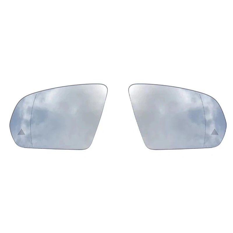 Left & Right Side Mirror Glass Rearview Exterior Blind Spot for Mercedes-Benz Mercedes C E S GLC Class W205 W213 W222 W253