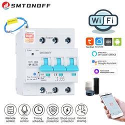 3P WiFi interruttore di circuito telecomando cortocircuito protezione da sovraccarico timer controllo vocale di Alexa google home scarn Alice