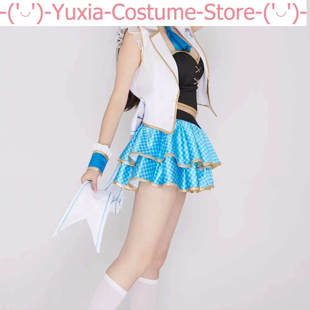 Anime! Vtuber Hololive Cosplay Costume, Gawr Gura, Tokyo Anashi, Kiara, Uniforme de vêtements de travailleurs, Tenue de fête d'Halloween, Nouveau