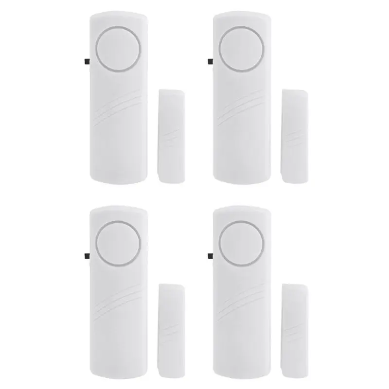 4X Door And Window Alarm Door And Window Alarm Window Alarm Door Magnetic Alarm Glass Reed Switch-Y41A