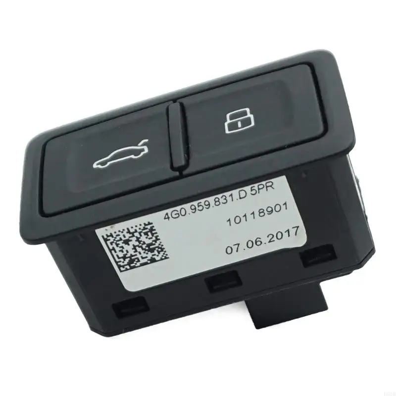 

Premium Direct Fit ABS Tailgate Button Electric Trunk Lock Switches For Automobile Replacement Part 4G0959831D 4KG959831D H9EE