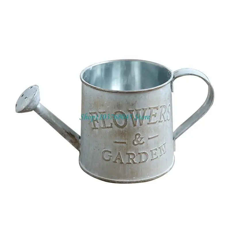 

Металлические ведра R53F, ведра для цветов, комнатные или уличные горшки для растений, винтажный декор для фермерского дома