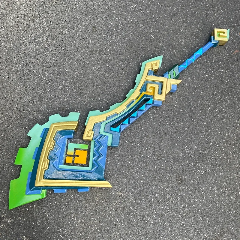 

Кинич Genshin Impact Staff Prop Реквизит для косплея Хэллоуин Рождество Необычные вечерние представления Шоу