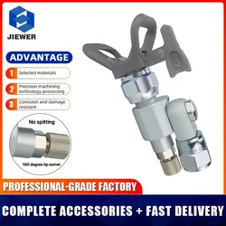 Cleanshot Valve 287030 Airless Spray Extension Anti-spitting Valve Shut-off Value Swivel Joint For Titan Wagner Spray Gun