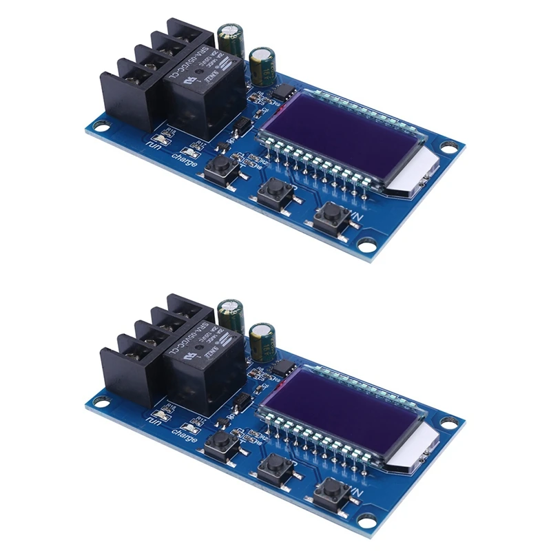 

Top Deals 2X 10A 6-60V Lithium Battery Charge Controller Protection Board Lcd Display Integrated Circuit Protection Control Modu