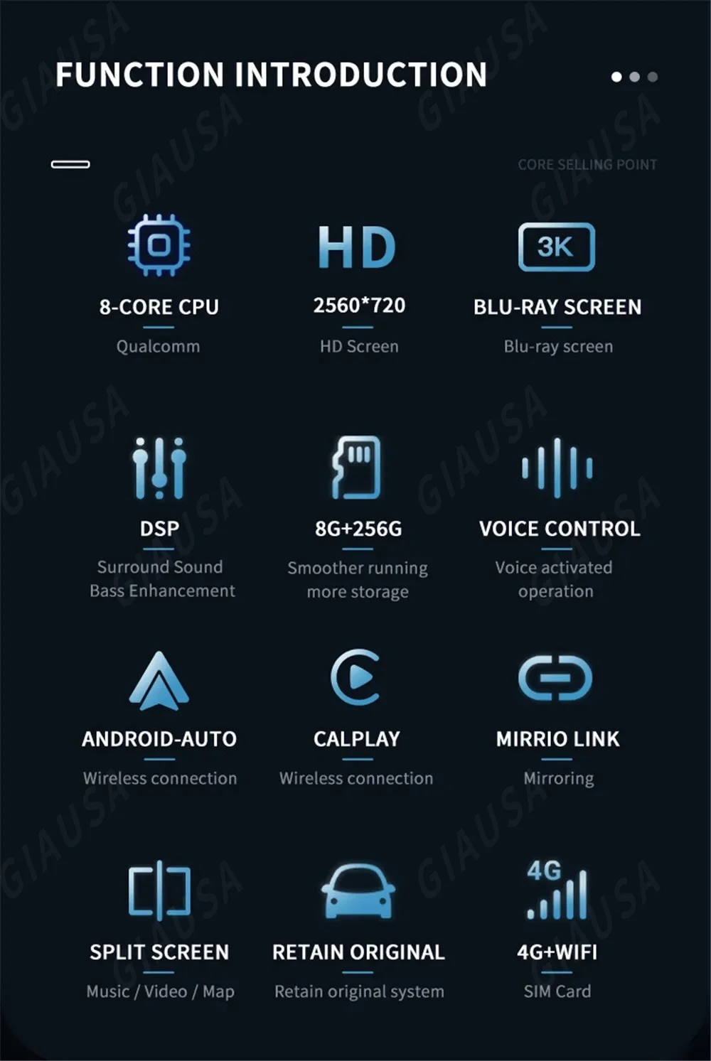 

14,9-дюймовый Android13 Carplay для BMW 2 серии F45 F46 NBT EVO 2016-2019, автомобильный мультимедийный плеер, GPS-навигация, авторадио, головное устройство