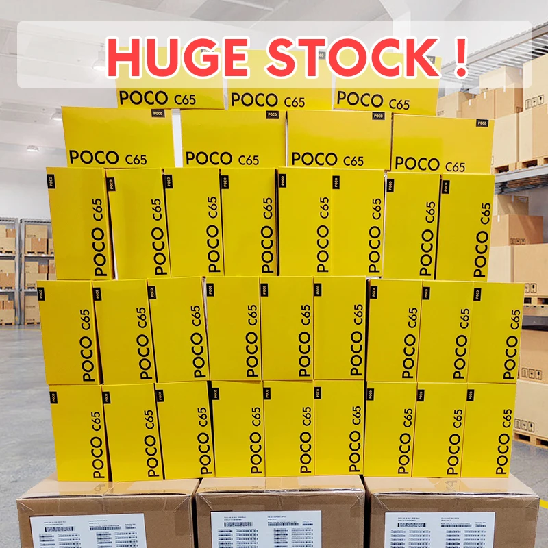 【World Premiere】POCO C65 Global Version 6GB 128GB/8GB 256GB MediaTek Helio G85 6.74\