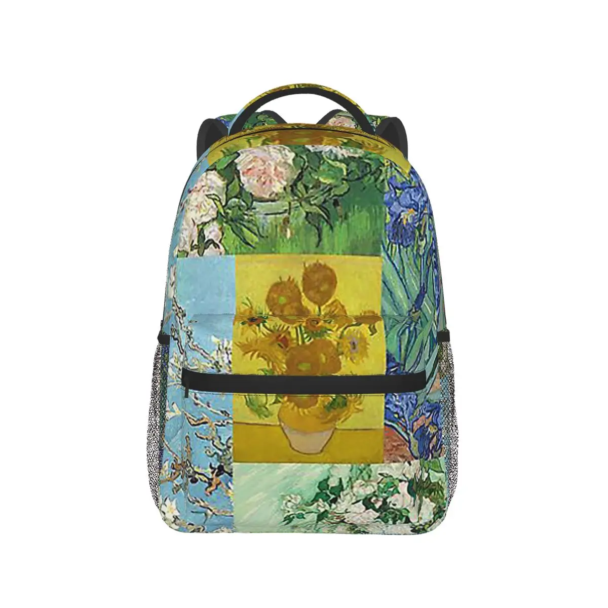 

Винсент Ван Гог картины художественный коллаж рюкзак Лидер продаж рюкзак большой емкости для мальчиков и девочек BookBag школьная сумка сумки на плечо