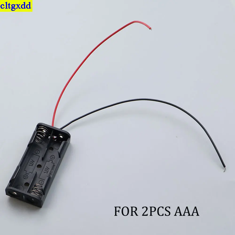 cltgxdd 1piece is suitable FOR AAA battery case storage box+cable lead 2 3 4 6 8 card slot plastic battery container storage