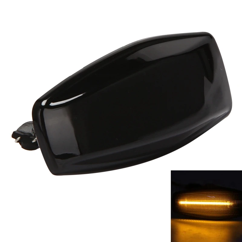 2Pc For Hyundai Sonata Tucson Elantra Terracan Getz Smoke LED Fender Side Marker Light Turn Signal Lamp Indicator Light