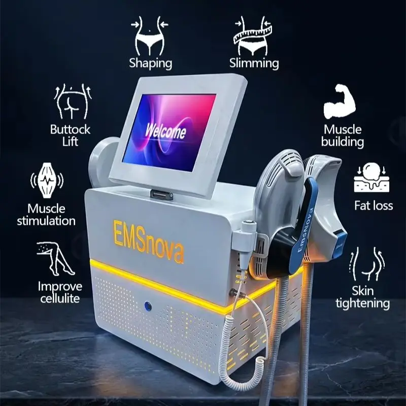 Salon EMS Muscle Care Machine Electromagnetic Stimulation Instrument Gentle Body Contouring Muscle Toning Equipment For Muscle R