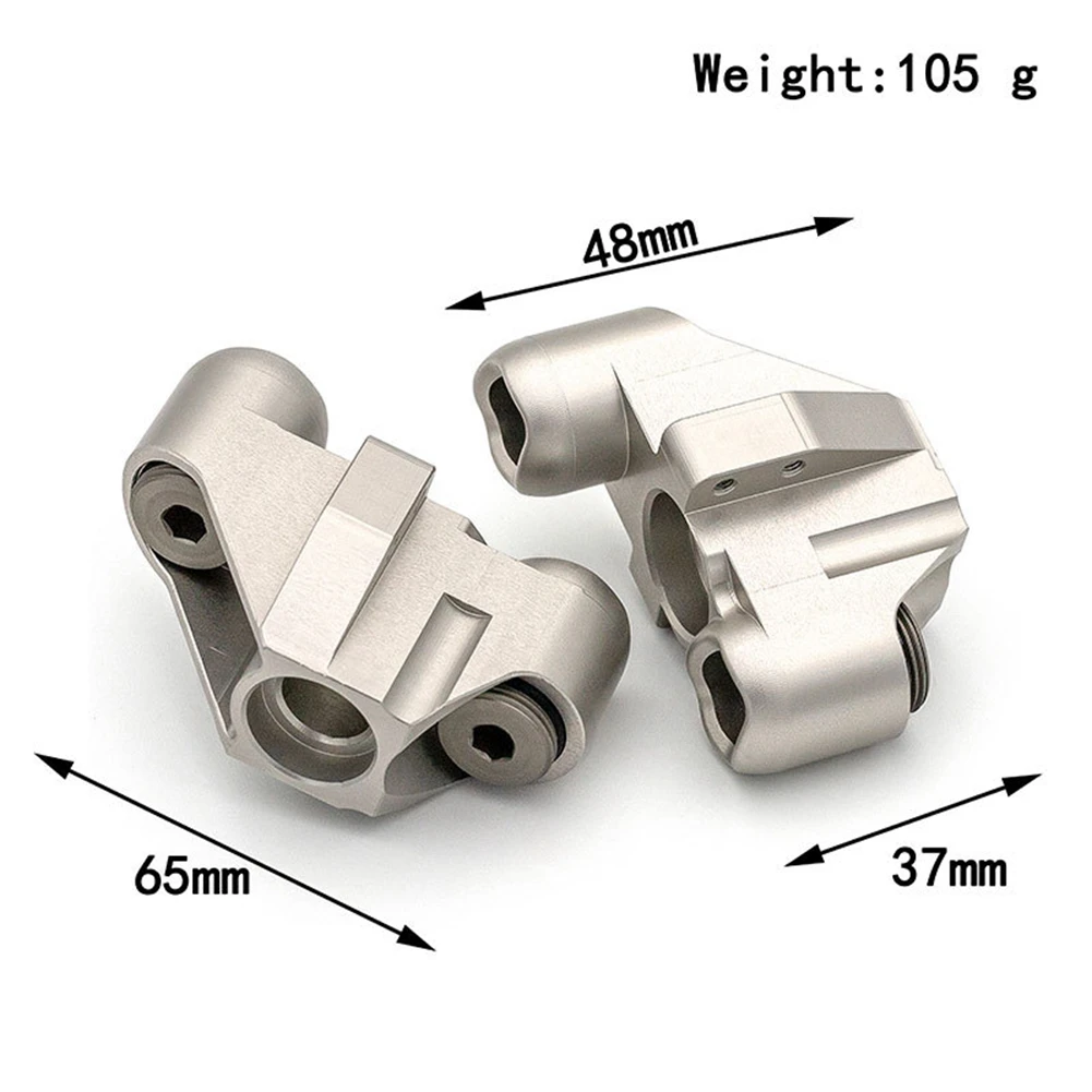 Bloques de dirección delantera de Metal, portador de cubo vertical trasero para Team Corally Kronos XP 6S XTR 1/8, piezas de actualización de coche RC