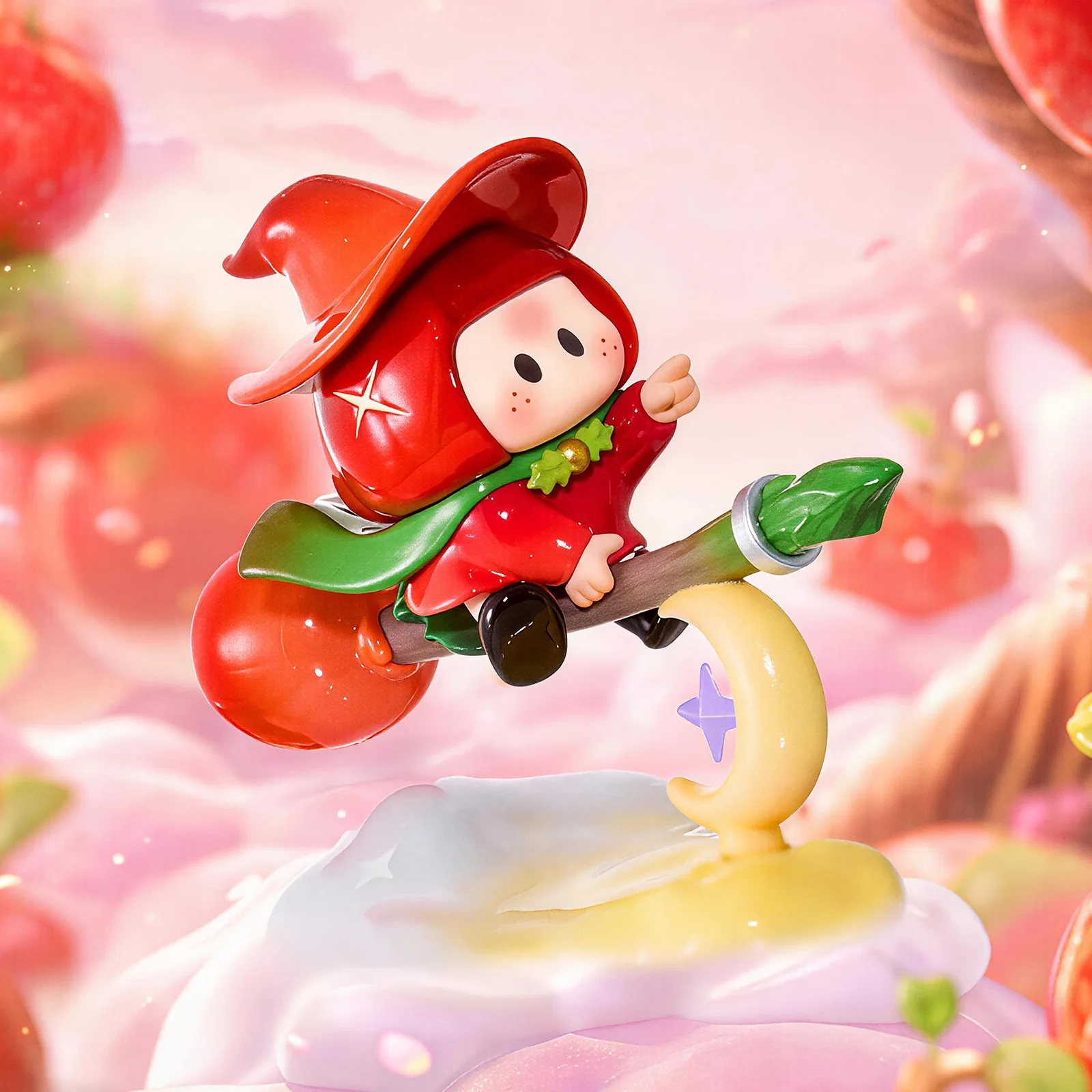 YOYO Wish Magic Girl Blind Box Figure Fantasy Magical Girl Series Mystery Collectible Doll Desktop Ornament Cute Anime Style Toy