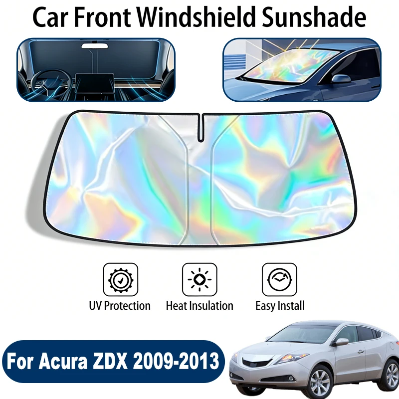 

Windshield Sun Shade For Acura ZDX 2009-2013 Foldable UV Reflective Front Window Sun Protection Cover Accessories