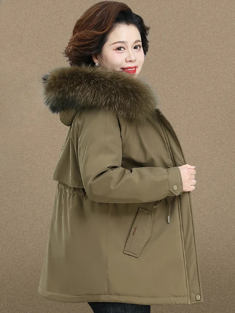 

Winter Clothing: Pike Down Jacket, Mid To Long, Stylish Women's Autumn and Winter Jacket, Detachable Inner Liner, Cotton Jacket