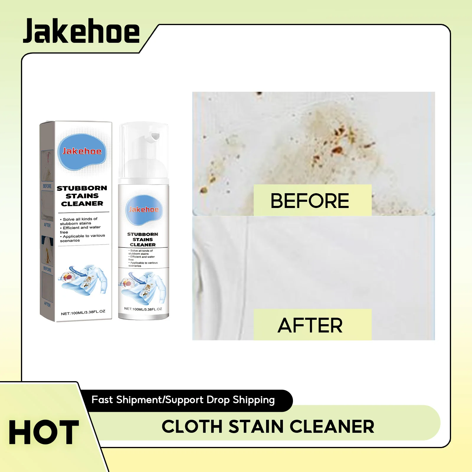 

Cloth Stain Cleaner Laundry Dry Washing Coffee Stain Remover Jacket Yellow Spot Clothes Oil Stain Cleaner Cloth Cleaning Agent